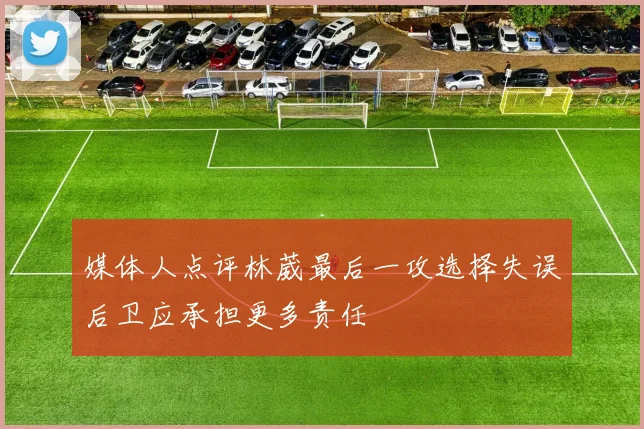 媒体人点评林葳最后一攻选择失误后卫应承担更多责任